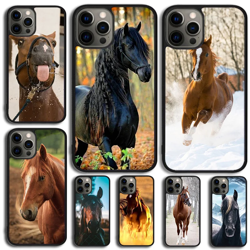 Frederik The Great beauty horse Phone Case For iPhone 15 16 14 XR XS 11 12 13 Mini Pro MAX Plus