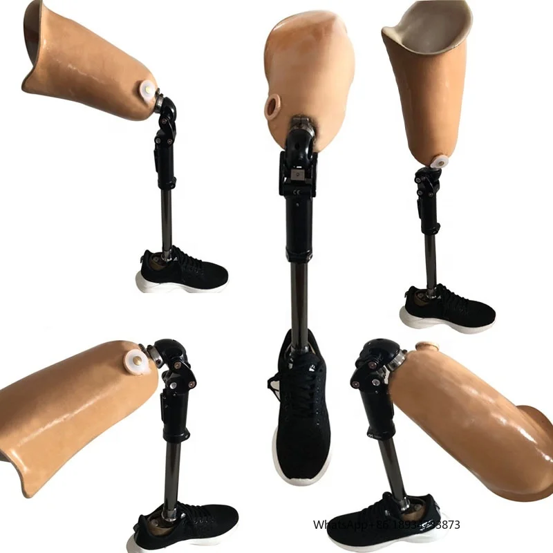 High Quality Artificial limbs Sponge legs Ortho Implants AK Kits Prosthetic Leg Prosthesis With Pneumatic Prosthetic Knee Foot