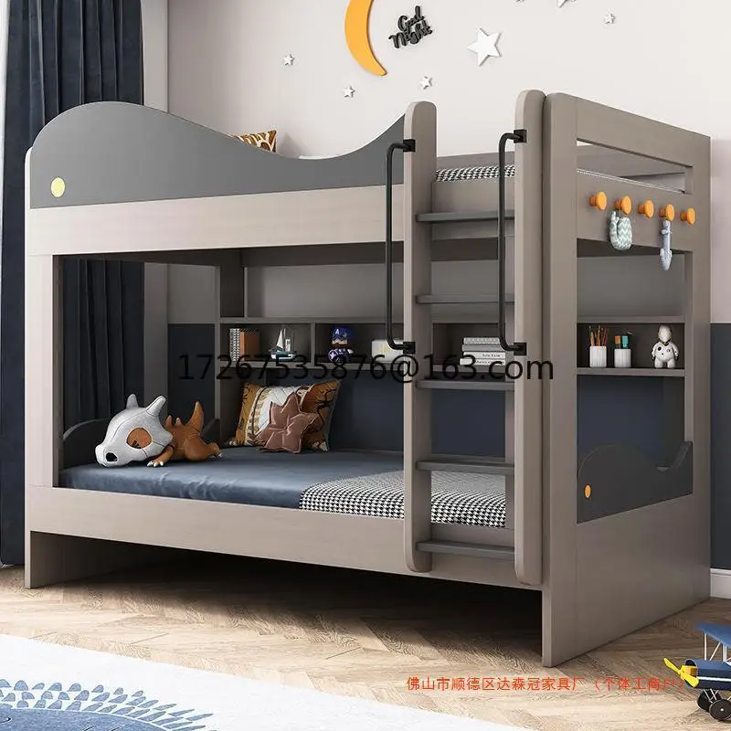 

Upper and lower beds Bunk beds Student upper and lower bunk parallel multifunctional combination High and low