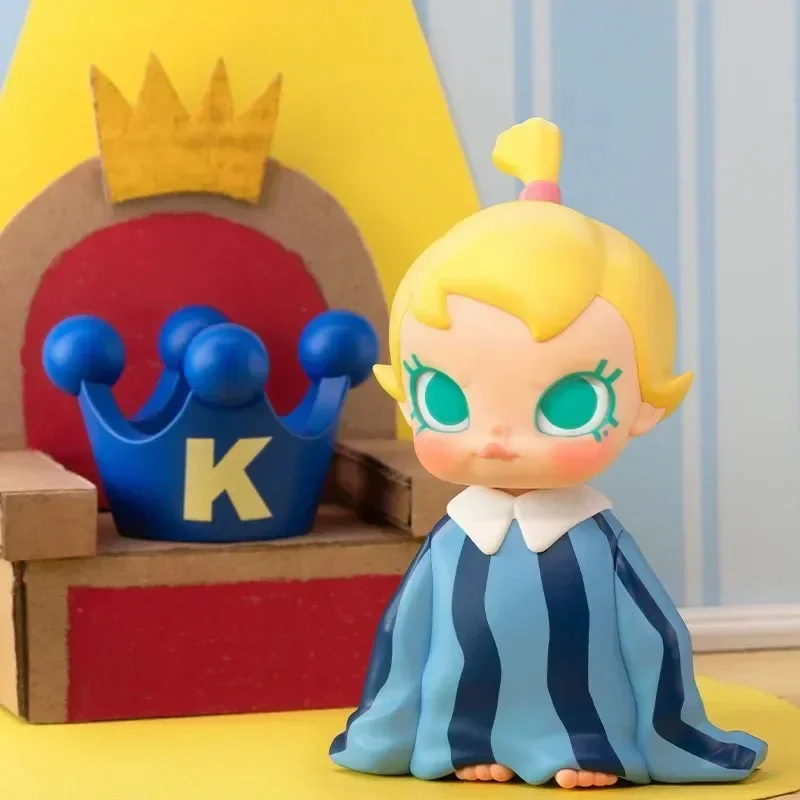 POP MART Baby Molly Saat Saya Berusia Tiga Tahun! Mainan Blind Box Seri Kawaii Anime Action Figure Caixa Caja Kotak Kejutan Boneka Misteri