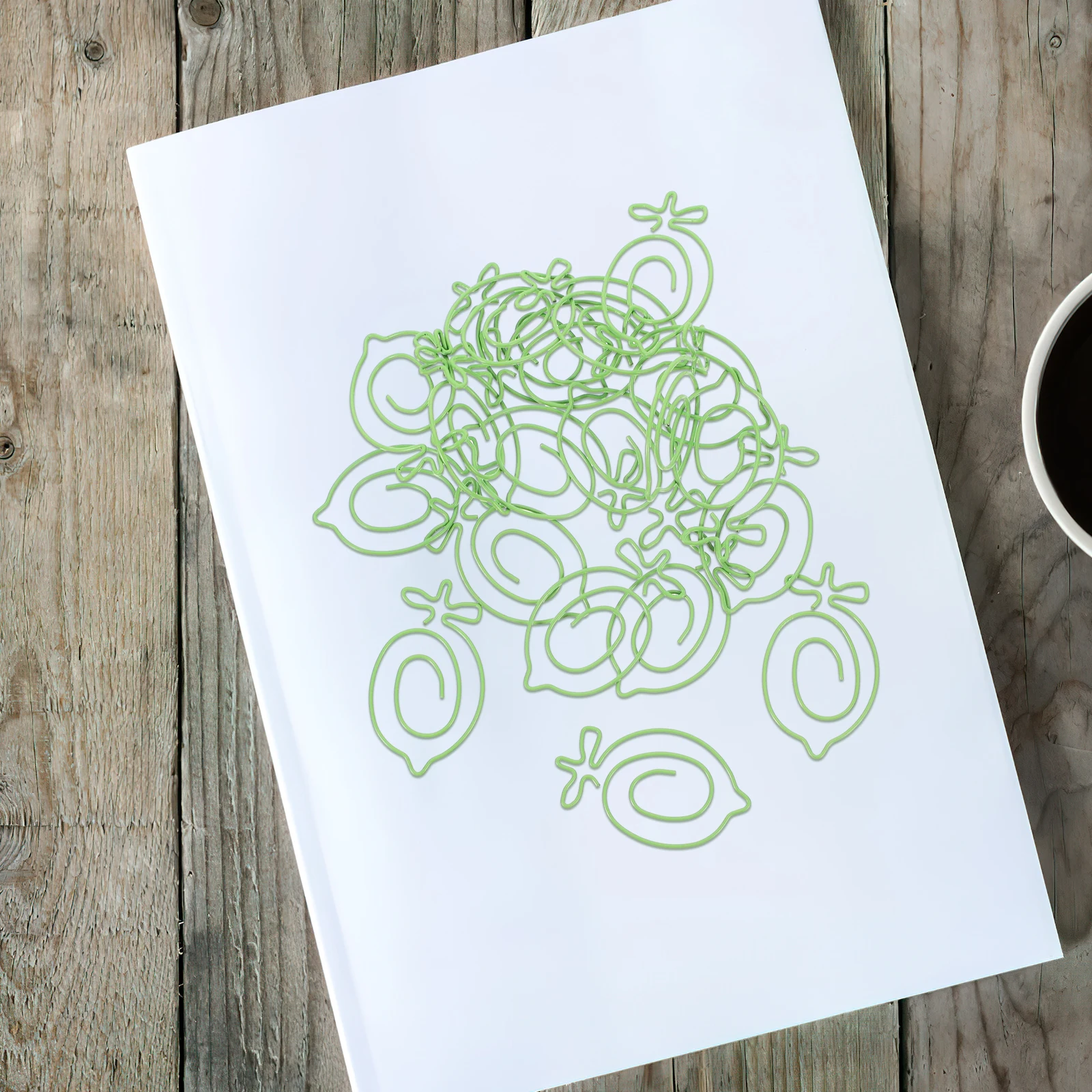 

20Pcs Creative Paper Clips Metal Cartoon Design for Notebook Calendar Marker Memo Clamps Desktop Organization Supplies