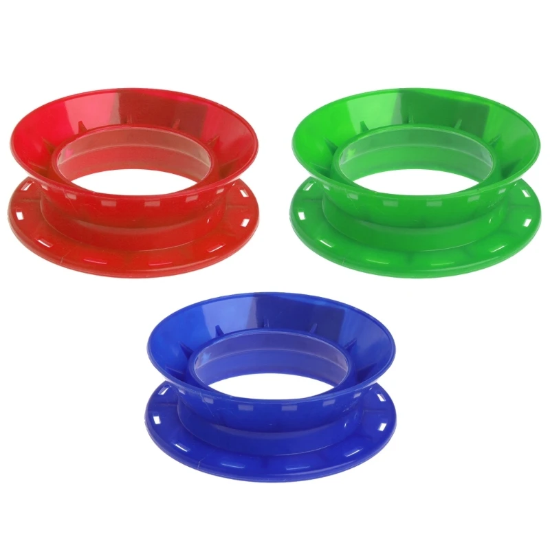 Plastic Fishing Line Coiling Plate Handle Wire Winding Rings Replacement Winding Plate Professional Useful Winding Board