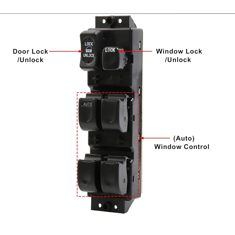 For Isuzu Rodeo 1998 1999 2000 2001 2002 2003 2004 Electric Power Master Window Switch Lifter Control Button Parts 897135-9271