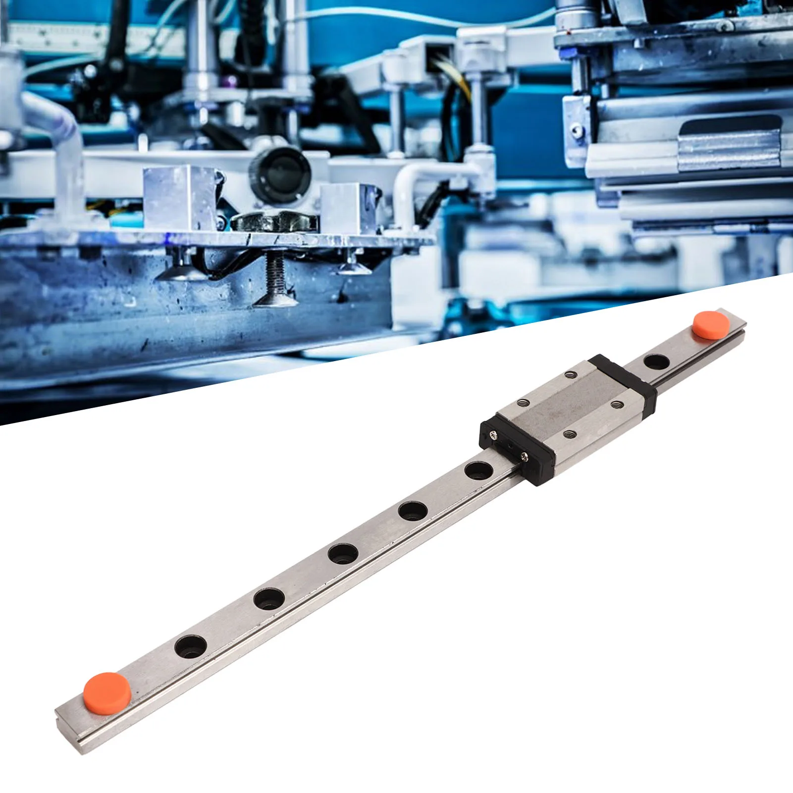 Guida per binario lineare Guida per binario scorrevole lineare MGN9H da 200 mm e cursore allungato per macchine utensili CNC per stampante 3D