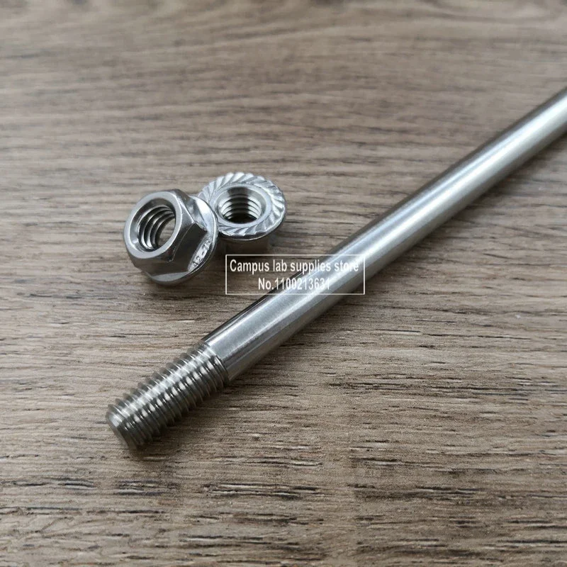 1piece Stainless Steel Mixing Rod, SUS304 Stirring Shaft for Agitating Dispersing Machine Stirrier Laboratory Equipment Parts