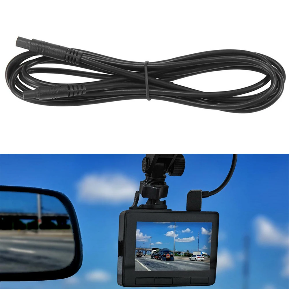 2m 6.5ft 5 Pin Extension Cable for Car Backup Camera For Dash Camera Rear View Camera Mirror Camera Male to Female Video Link