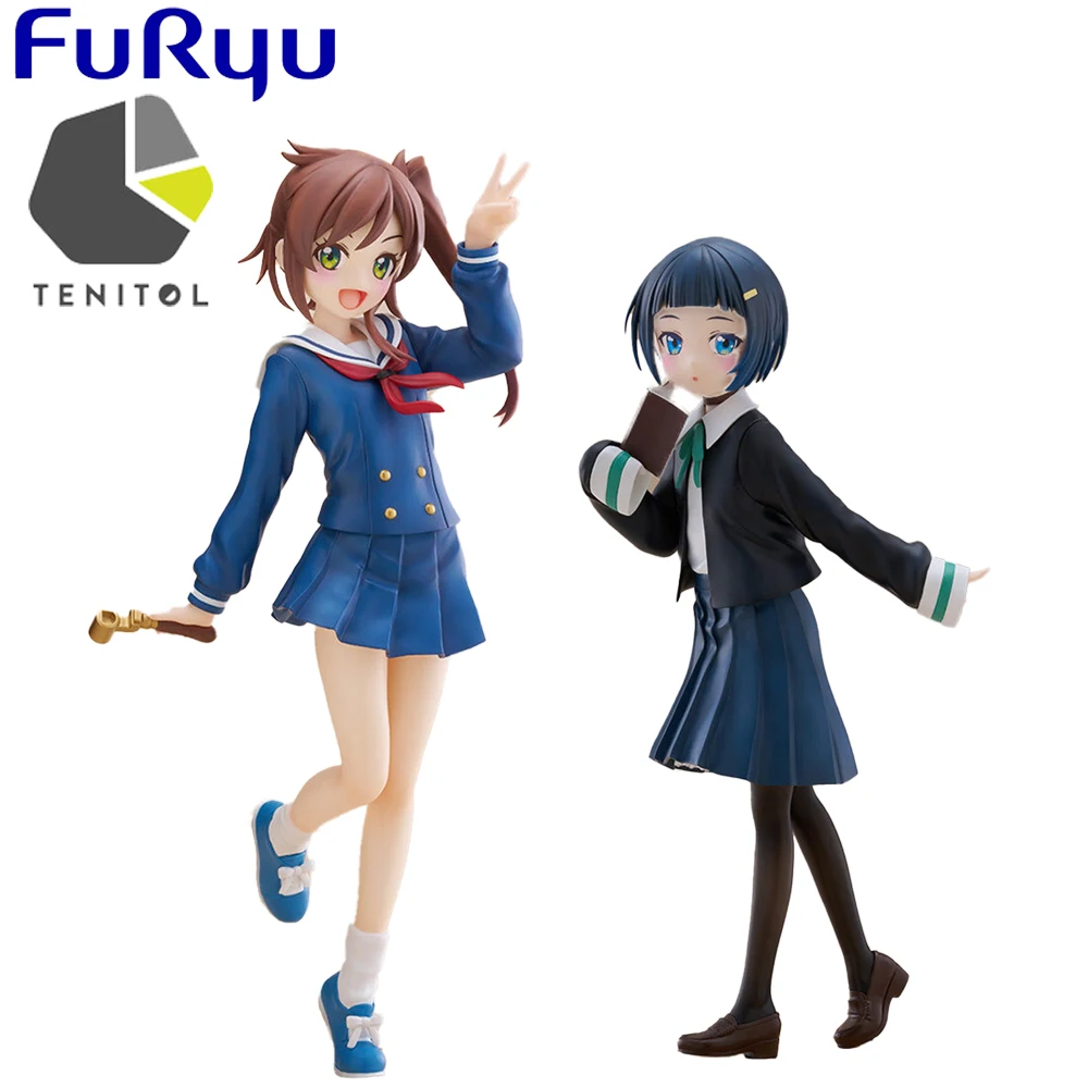 Pre Sale Furyu Original Tenitol Train To The End of The World Chikura Shizuru Shinonome Akira Kawaii Anime Girls Figure Toys