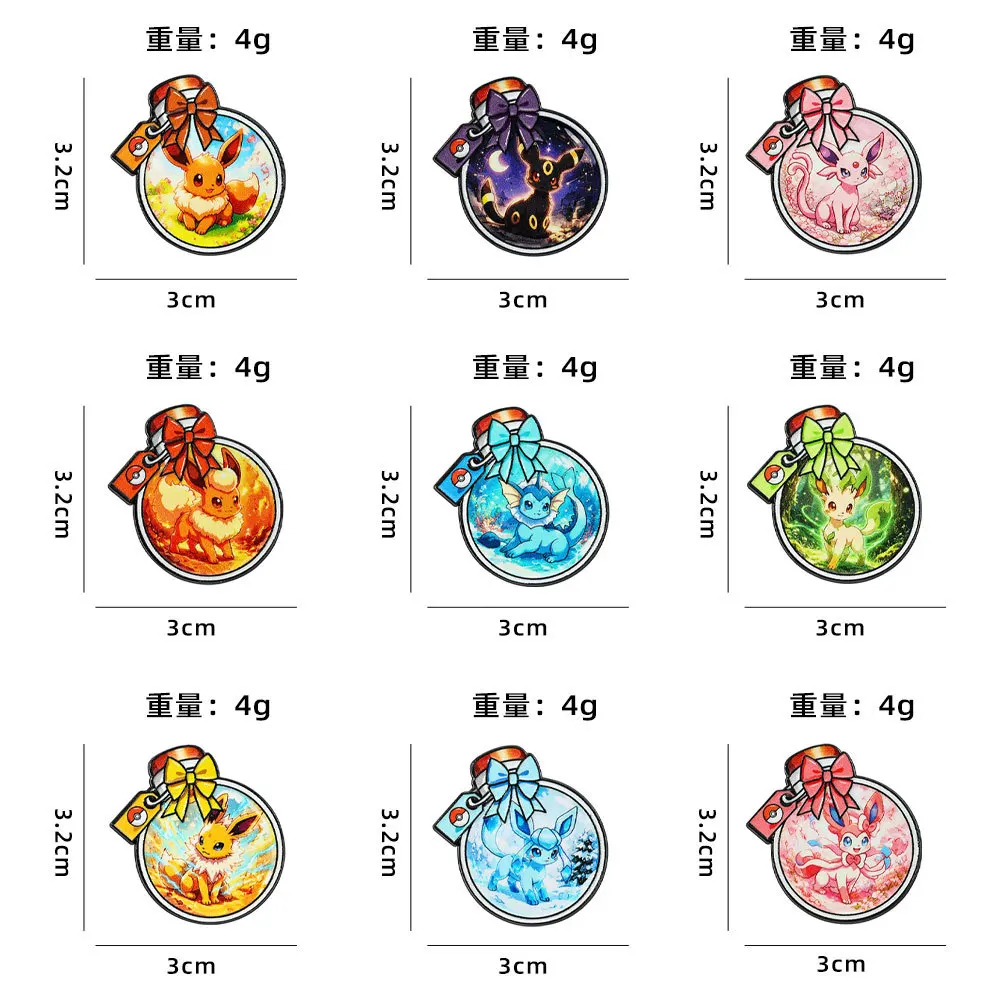 Cute Bottle Shaped Cartoon Elf Pet Enamel Pins 9Pcs Metal Lapel Brooch Badge Fashion Backpack Jewelry Collection Gift view 6