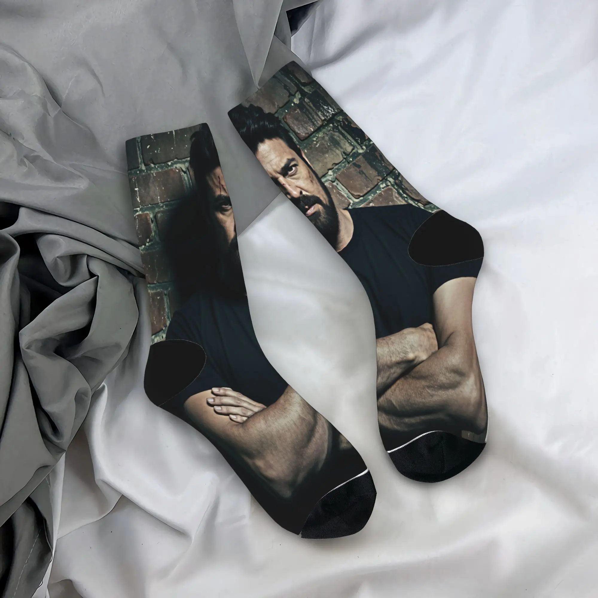 Couple Socks Billy Butcher  Stockings Non Slip Soft Socks Spring Casual Graphic Skateboard Socks