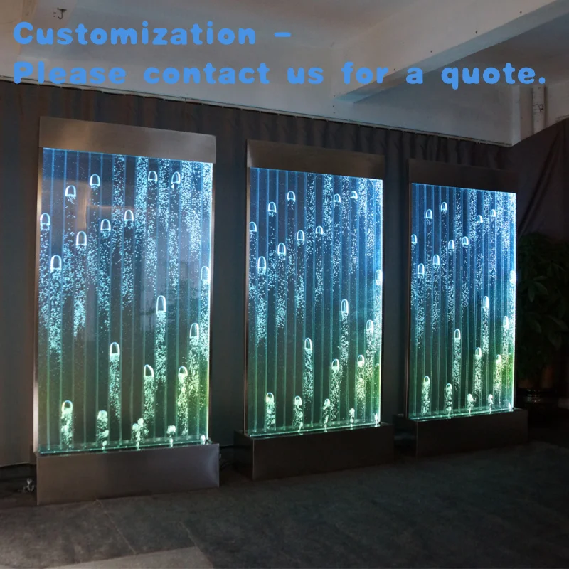 

custom.Programmable Pattern of Bubble Wall With Bubbles Landscape Room Divider