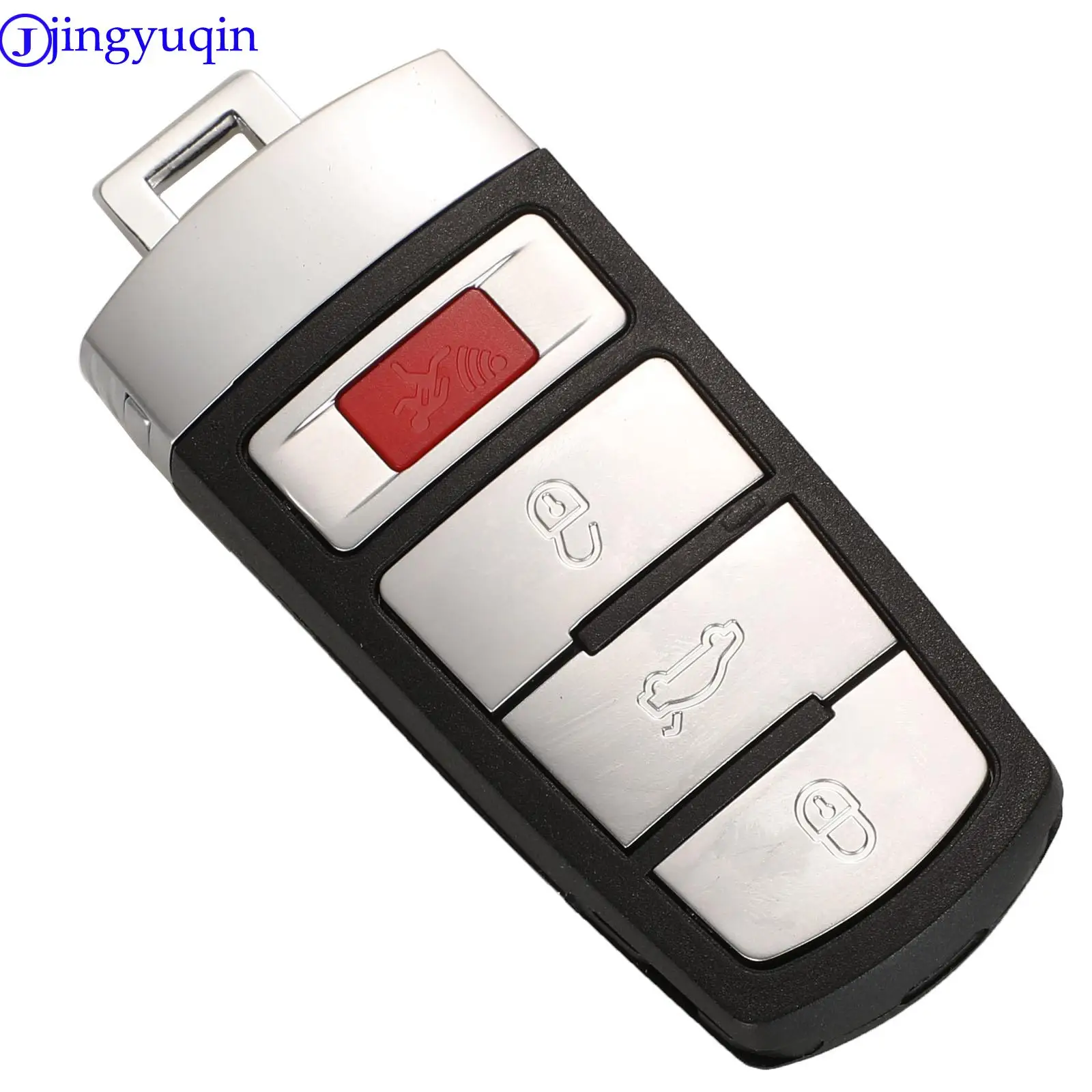 jingyuqin Intelligent Replacement Shell Smart Remote Car Key Case Cover Style For VW VOLKSWAGEN CC Passat Magotan 3/4 Buttons