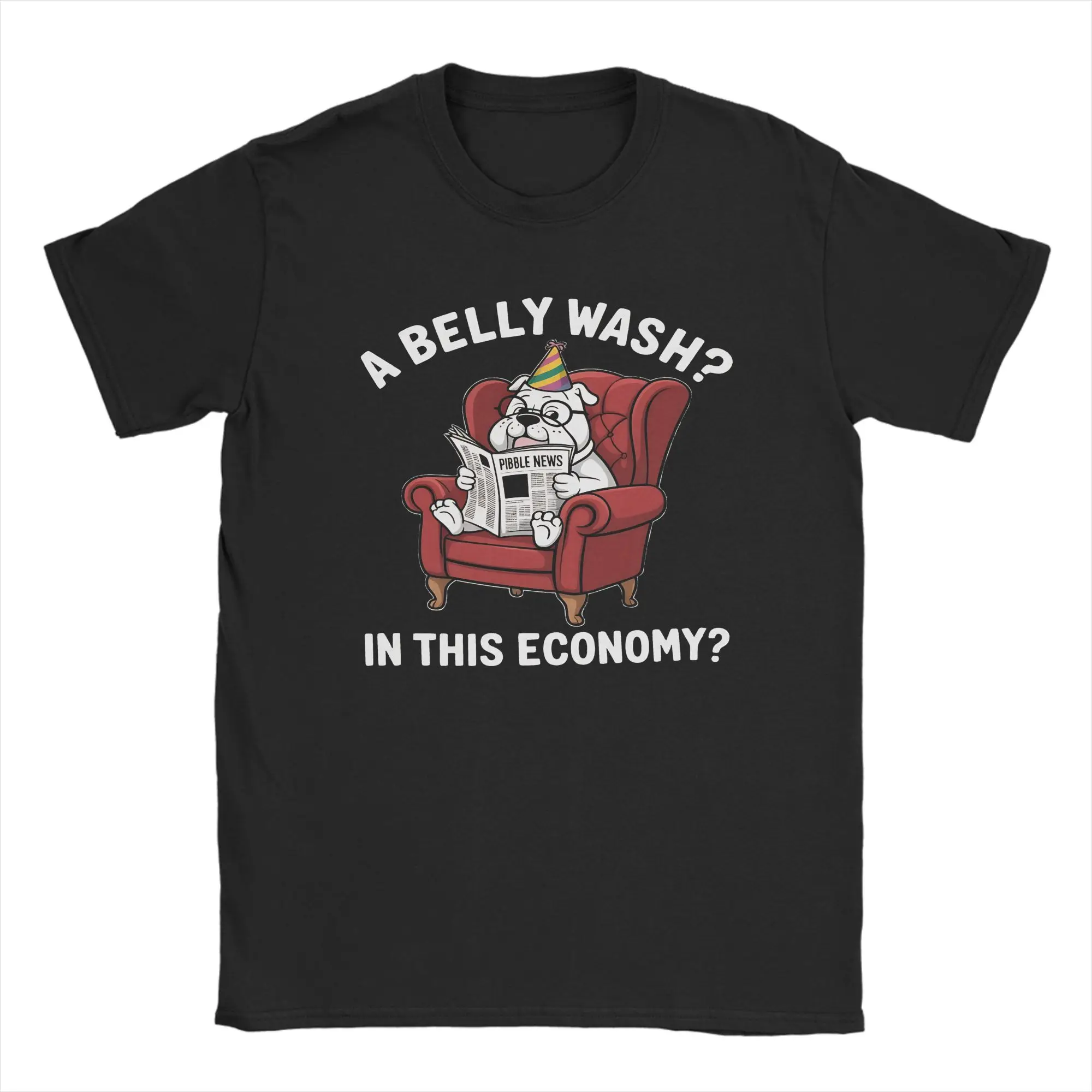 T-Shirt style décontracté été Pibble Meme laver mon ventre dans cette économie Hipster t-shirts coton T-Shirt pour hommes esthétique pas cher t-shirts