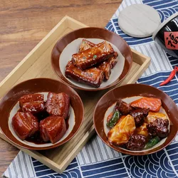 Simulation Rice Dishes Fake Food Chinese Dishes Small Bowl Dishes Model Kitchen Props Restaurant Food Window Display Food Sample