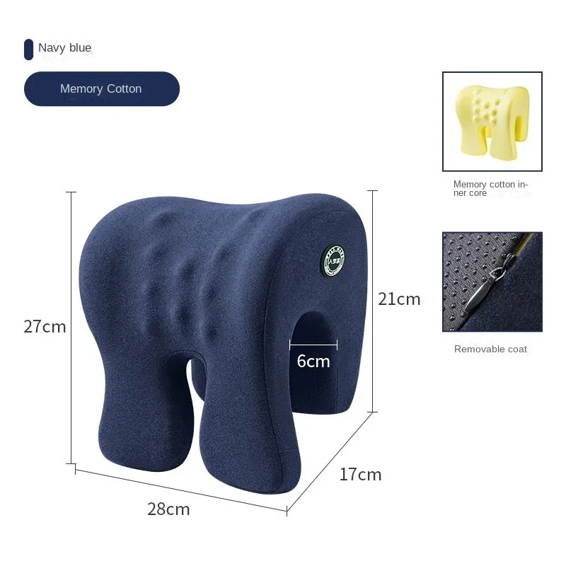 Office Chair Headrest Ergonomic Memory Foam Sleeping Pillow Neck Waist Support Gaming Chair Backrest Cushion Nap Pillows
