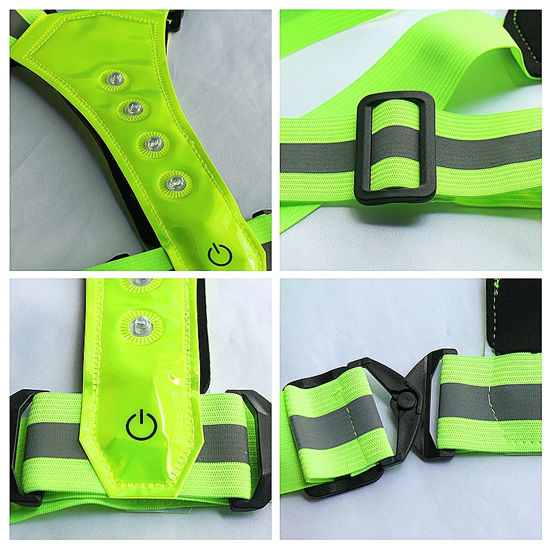 Verstelbaar LED-hardloop- en f - Running Gear Winter Men recensie en prijs