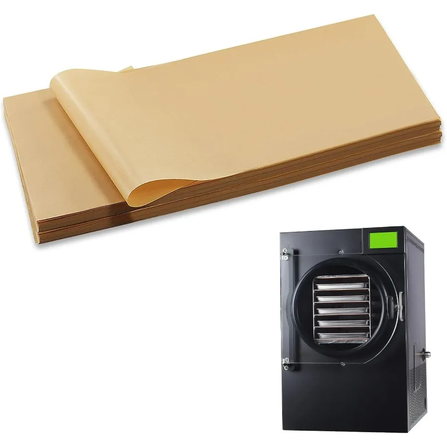 

500 Packs Parchment Paper Sheets for Harvest Right Freeze Dryer Harvest Right Freeze Dryer Accessories for Medium Trays Parchme