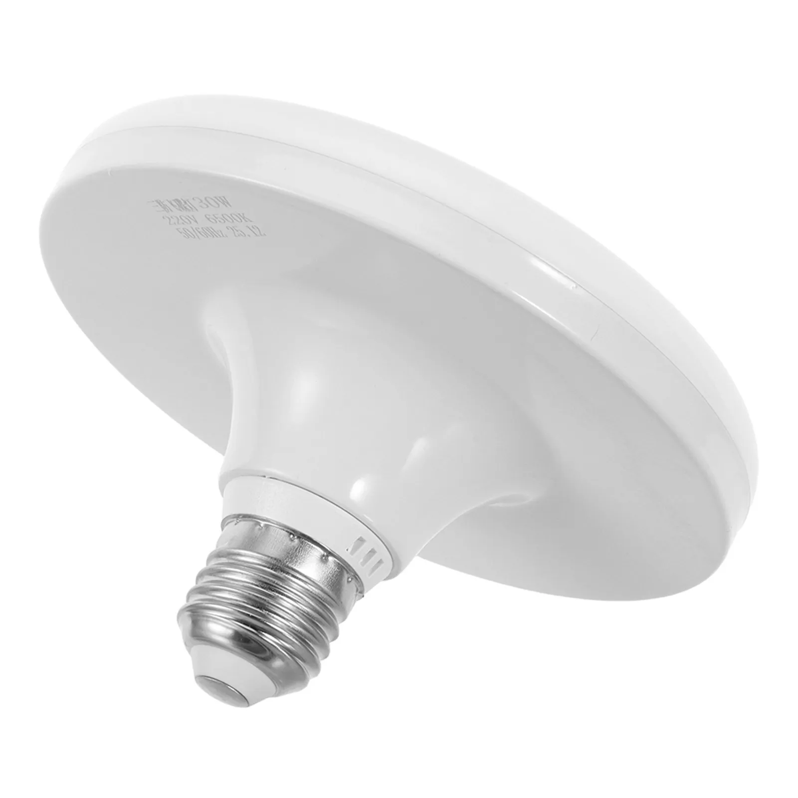 15W Bright E27 LED Bulb – Energy-Saving Flat Design for Indoor & Outdoor Ceiling Lighting