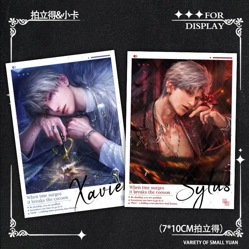 Love and Deepspace Xavier Zayne Rafayel Exquisite kreative Anime-Ware-Fotokarten Hochwertige Cartoon-Sofortfotos