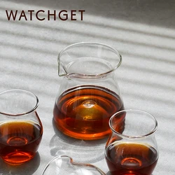 watchget Coffee Server 300ml Glass Coffee Dripper Coffee Sharing Kettle Coffee Tea Kettle Barista Tool Coffee Accessories