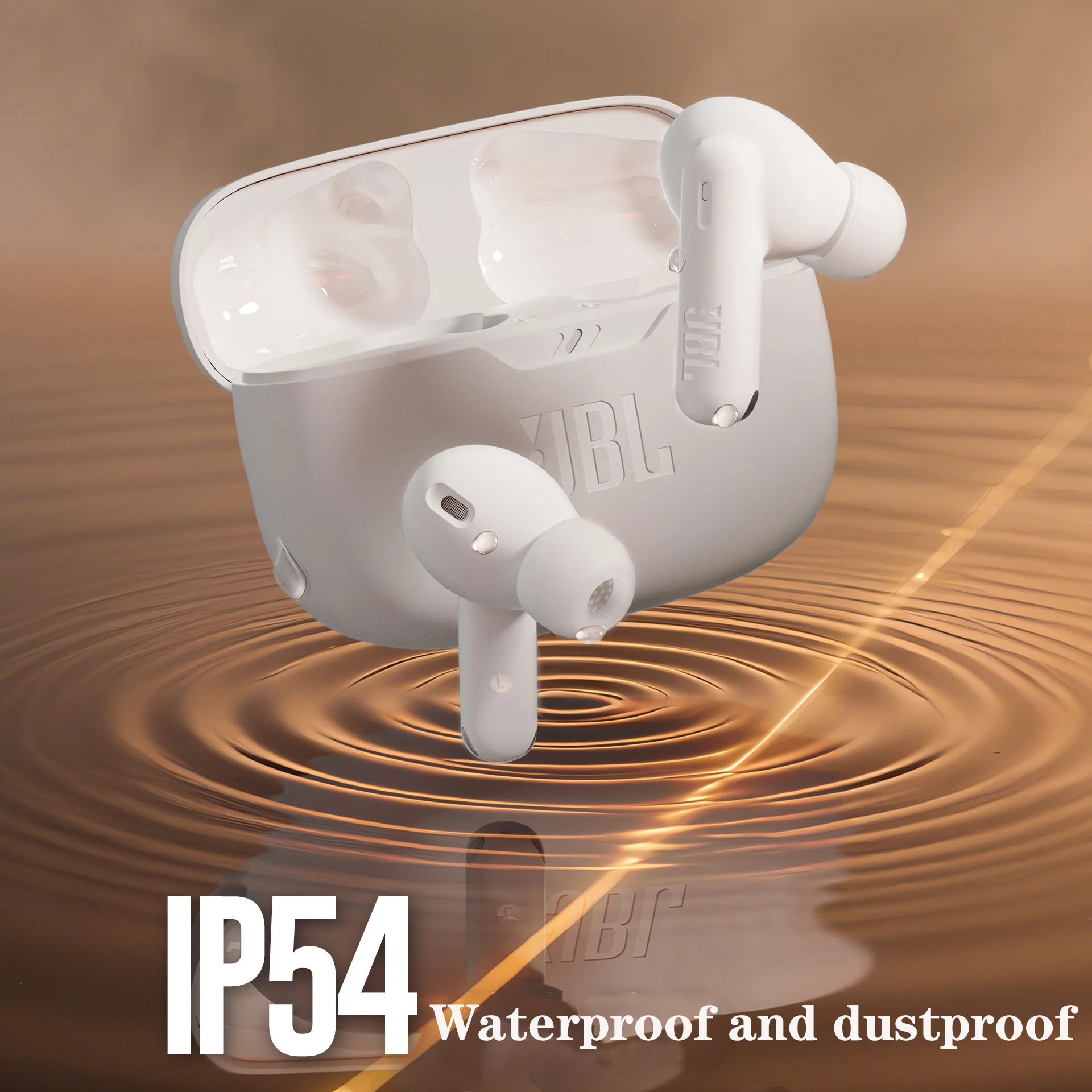 JBL WAVE BEAM 2 الأصلي أصيلة سماعة لاسلكية تعمل بالبلوتوث سماعة شبه في الأذن سماعات رياضية نشط الحد من الضوضاء مقاوم للماء #3