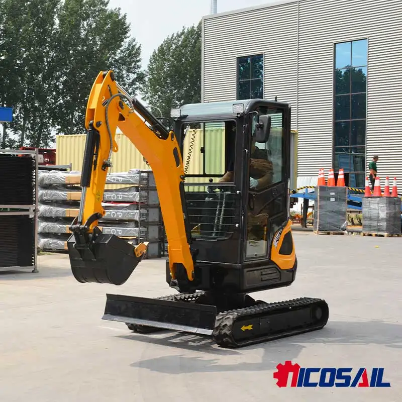 

Small Mini Excavator for Gardens with Hydraulic Pump Efficient Cheap Price Construction Equipment for Home Use Free Shipping