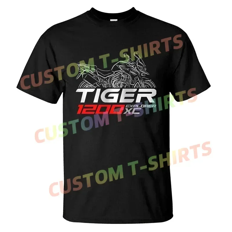 

2025 Men T Shirt Casual T-shirt Famous Tiger Explorer 1200 2012-2017 Graphic Summer Short Sleeves 100% Cotton S-3XL Cool Tee