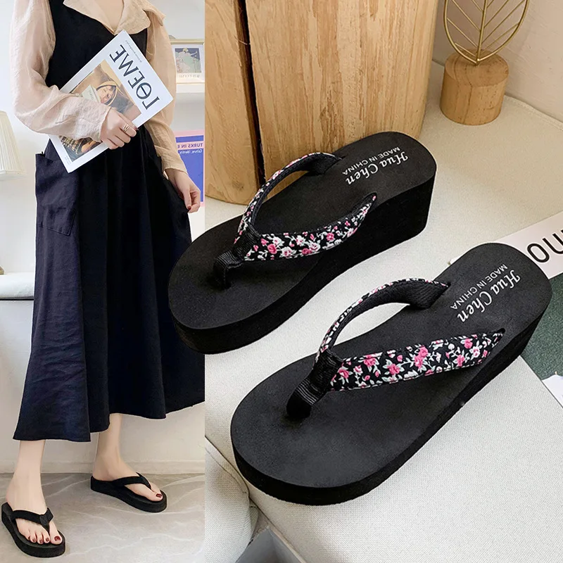 Women Slipper Shoes Beach Sandals Sandals Ethnic Female Flat Bohemian Style Node Flip Flops Ladies Slippers Slide Zapatos Mujer