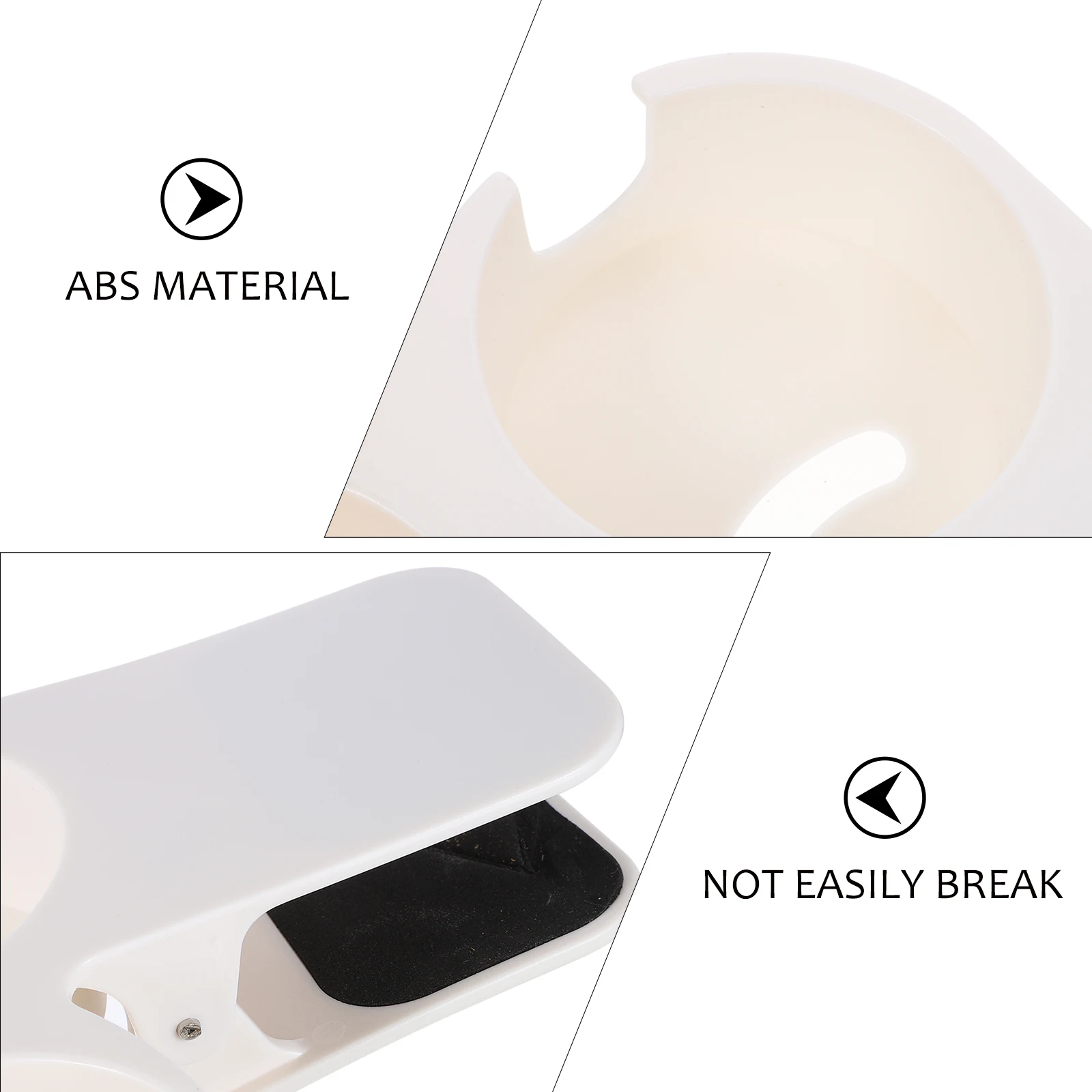 

Cup Holder Clip Mug Clamp Desk Side Bottle St Drink ganizer Premium ABS Reliable Versatile USB Slot Gift Programmer