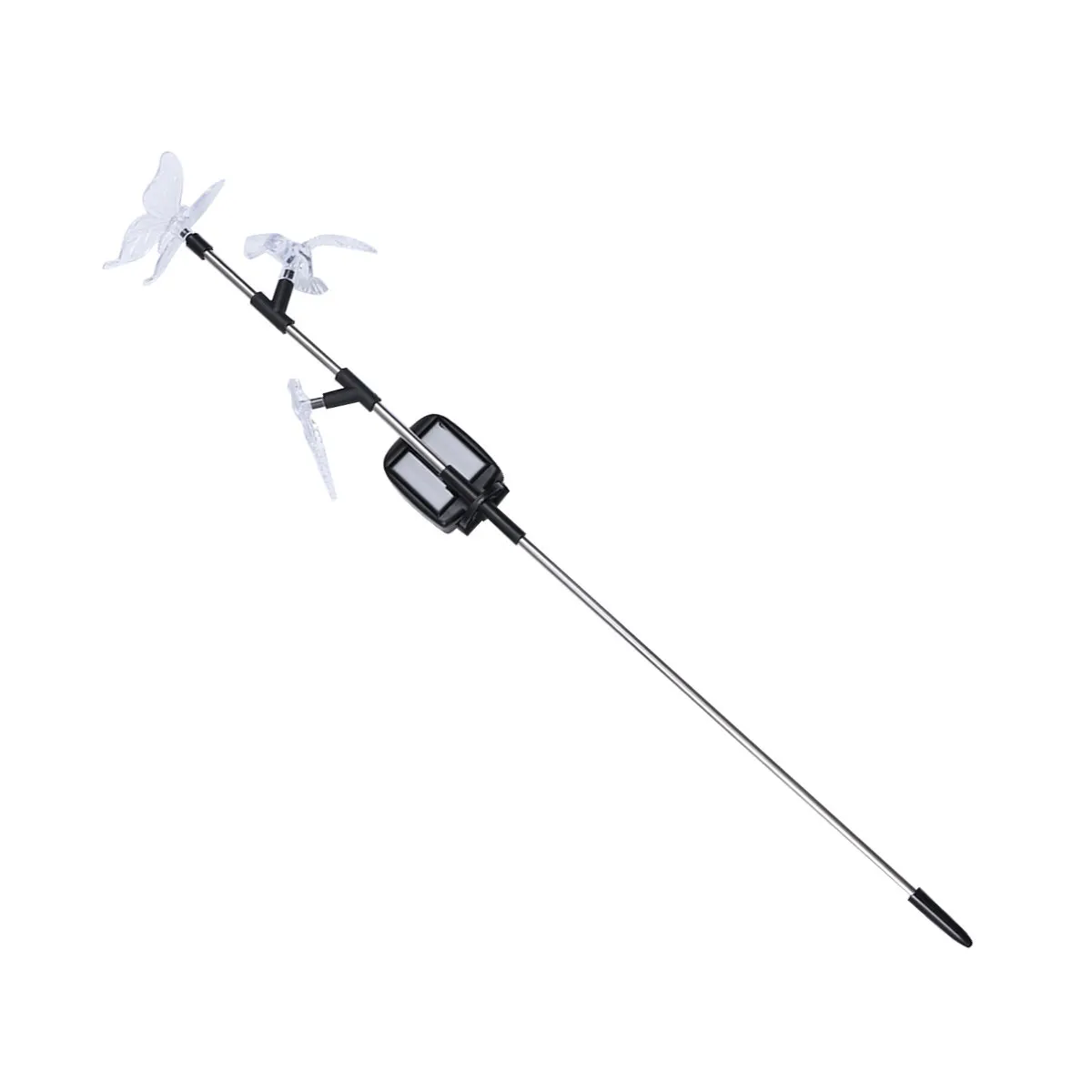 Solar Garden Lights Butterfly Dragonfly Bird Shape LED Stake Lights for Lawn Patio Yard Fence Decoration