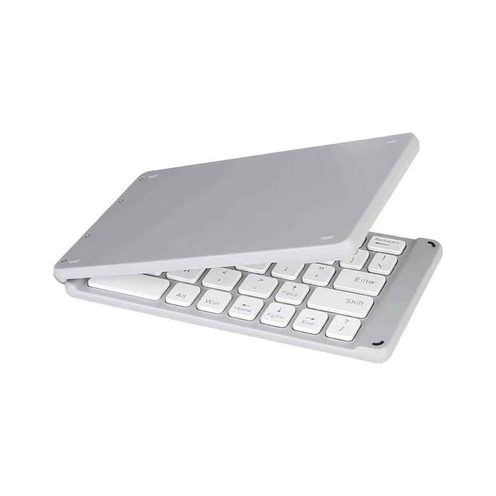 Teclado dobrável mini teclado sem fio bluetooth para windows, android, ios, ipad tablet telefone portátil dobrável teclado sem fio