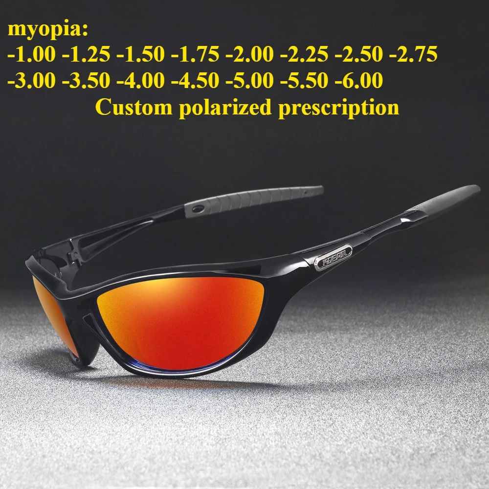 

66mm outdoor cycling glasses tr90 polarized sunglasses personalized myopia astigmatism prescription uv400