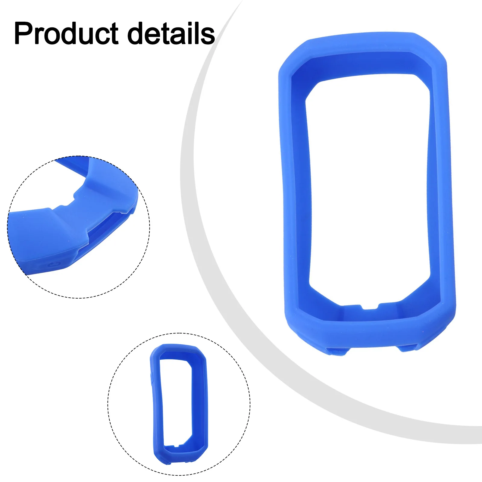 For Garmin Edge 1050 Soft Silicone Protective Cover with Anti Scratch Bumper and Precise Cutouts for Easy Access