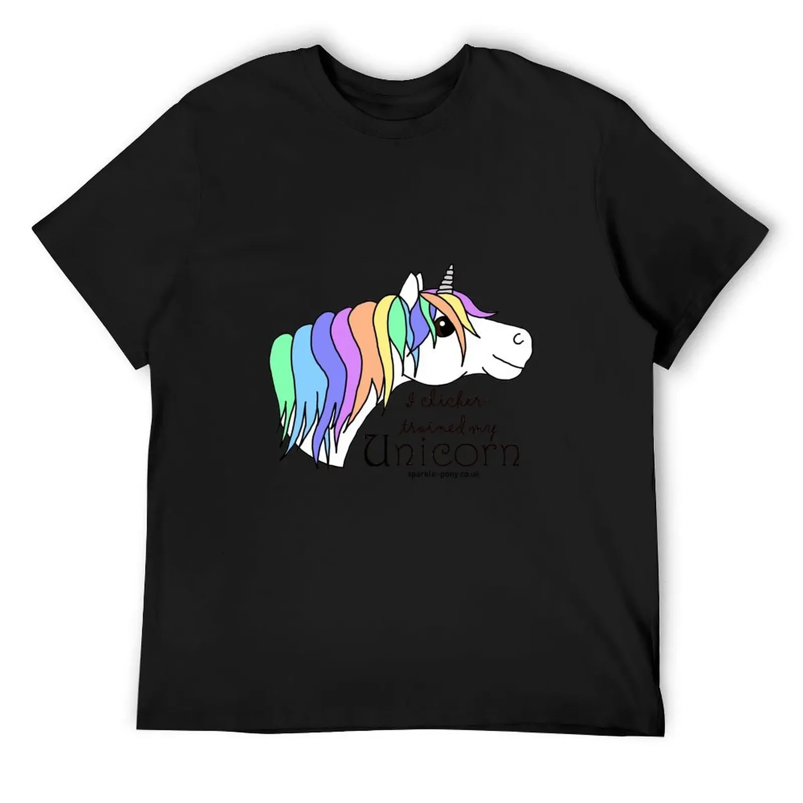 I clicker trained my unicorn T-Shirt graphic shirts graphic t shirts Men's t shirts