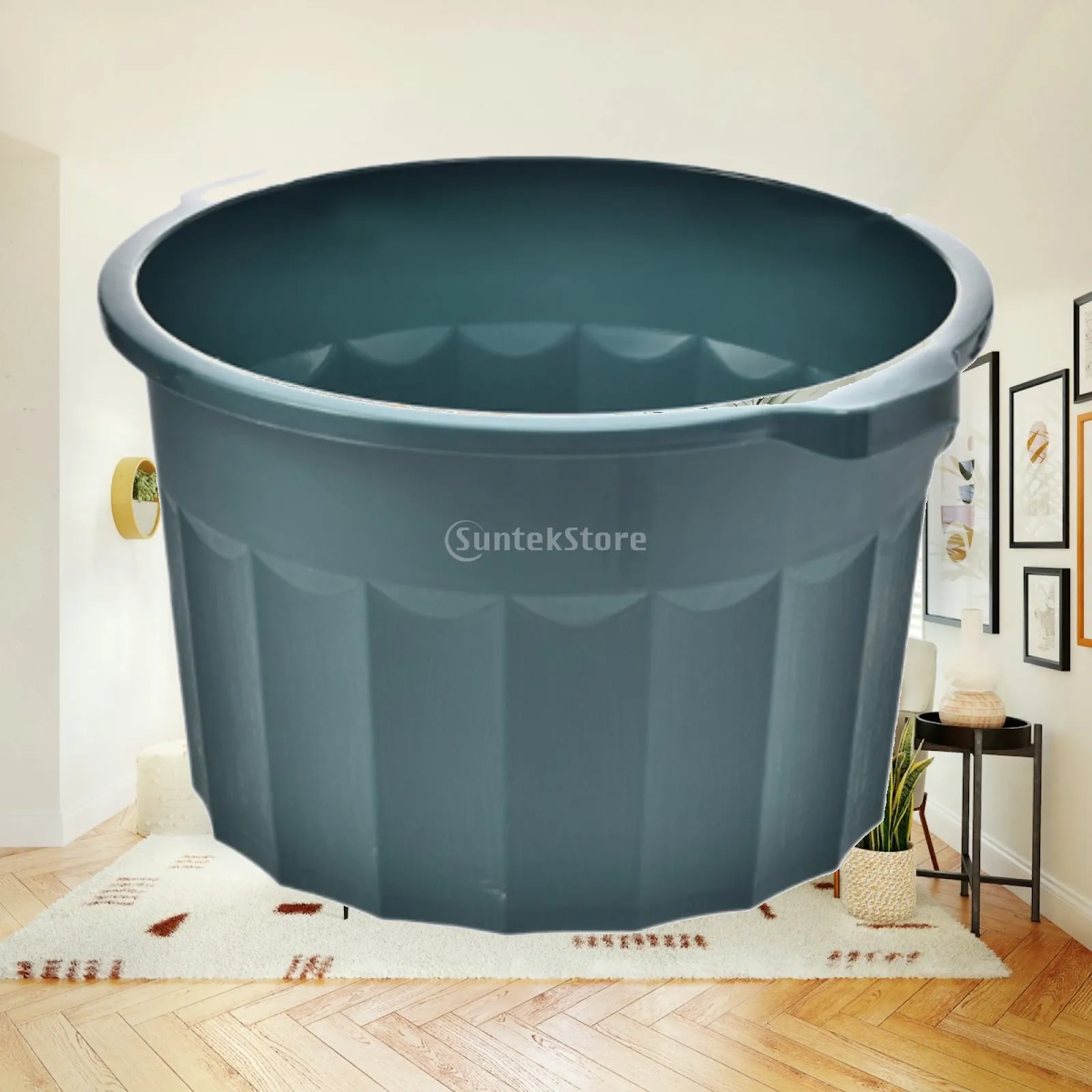 Portable Large Foot Soak Tub PP Material Massage Nodes Basin for Home Spa Feet Care Women Men Elderly Relaxing