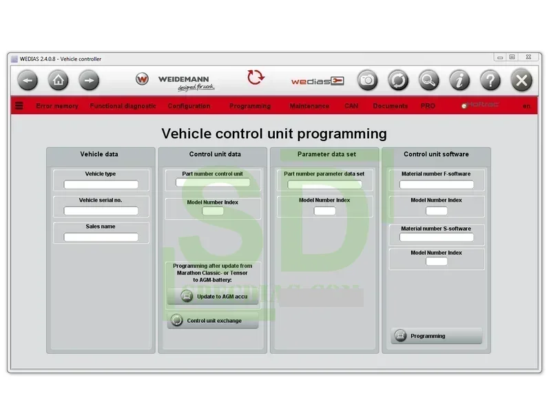 TruckEPC3 WEIDEMANN التشخيص WEDIAS 2.4 [2024]