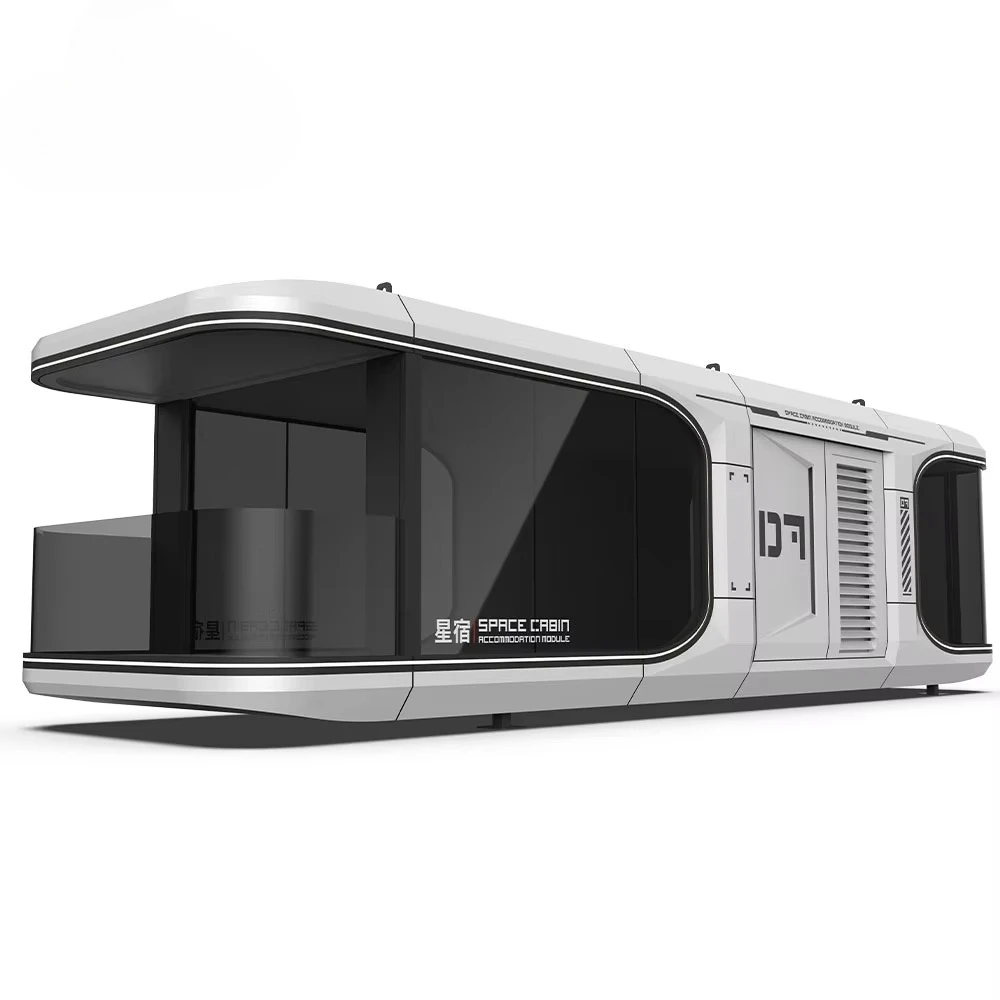 Steel Structure Prefabricated Cabin Villa Portable Mobile Space Capsule House Hotel Sleeping Pod