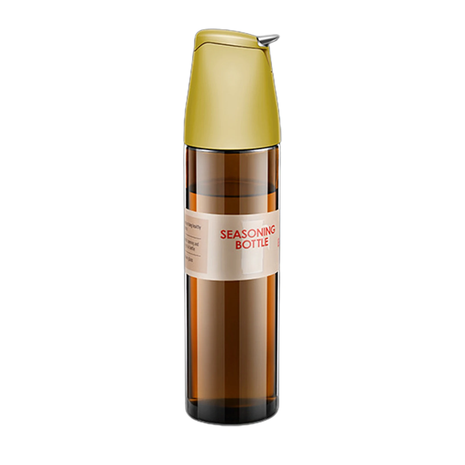 Barbecuing Oil Dispenser Automatic Opening Lid Non-Drip Design Premium Silicone Spout Wide Opening Gravity Lid