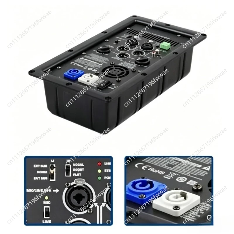 K12A Professional Digital Power Amplifier Module 1000W Active Class D Power Amplifier Broad for Home Theater Loudspeker
