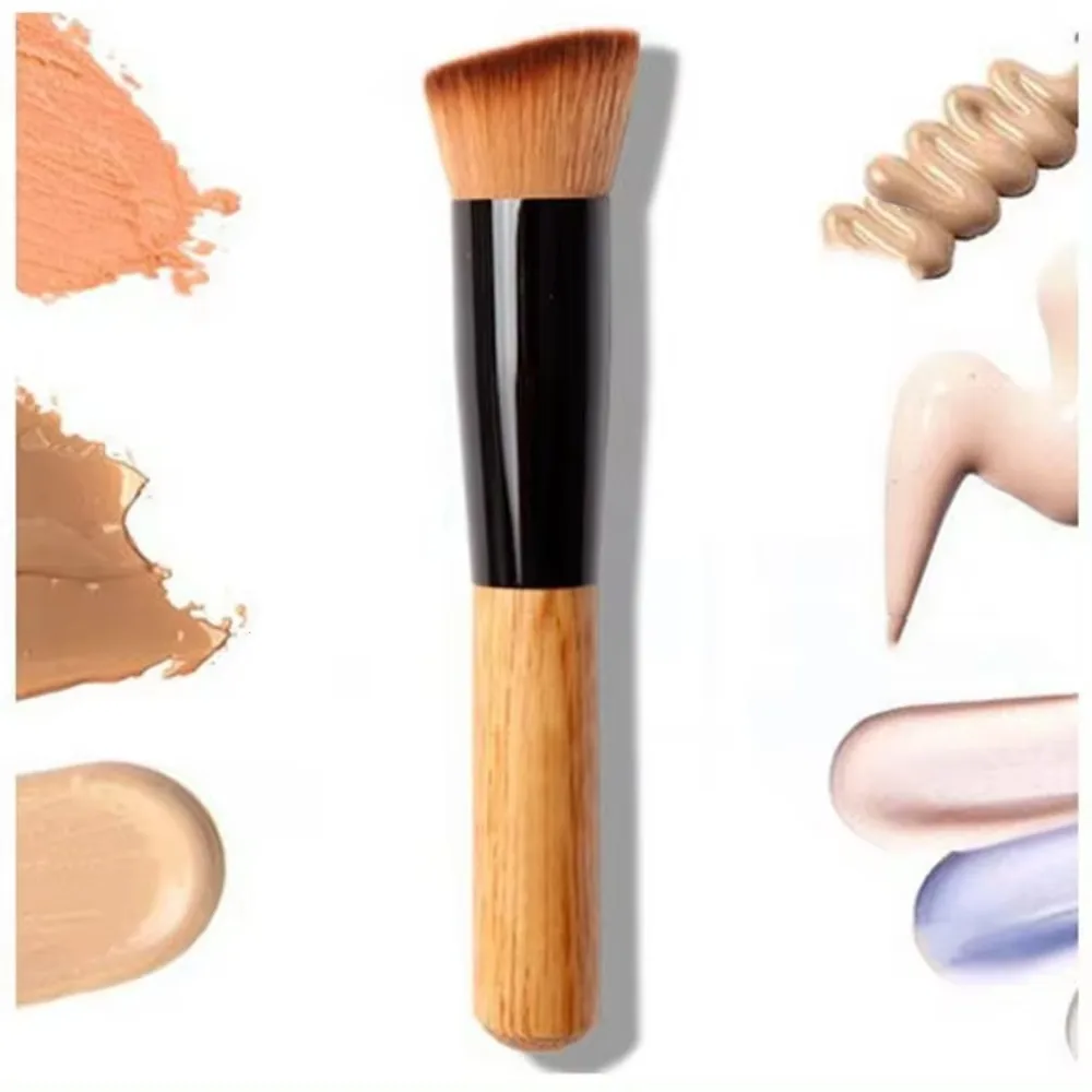 Professional Cosmetic Makeup Tool Kabuki Powder Blush Foundation Flat Top Brush Facial Foundation Brush Makeup Tools