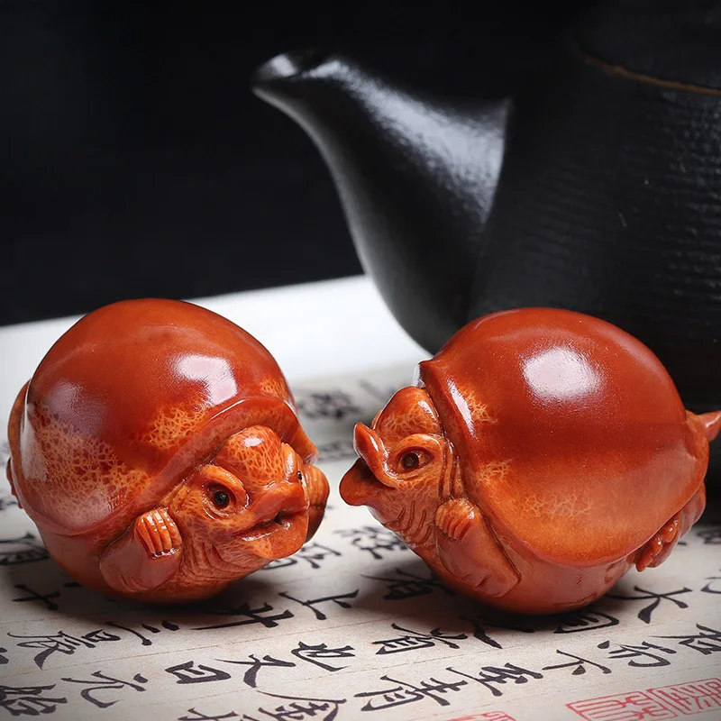 

Brazil Imported Olive Carved Rich Armor World Large Core Handheld Piece Men And Women Cultural Handball