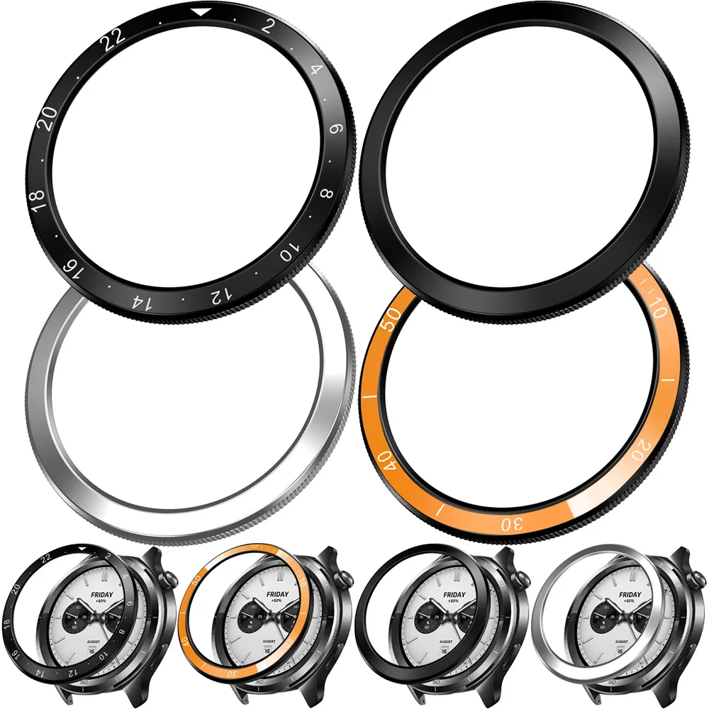 الصلب PC الحافة الدائري لساعة Xiaomi S3/S4 البلاستيك حلقة حالة الديكور غطاء لساعة Xiaomi S3 ووتش حالة حلقة مع مقياس