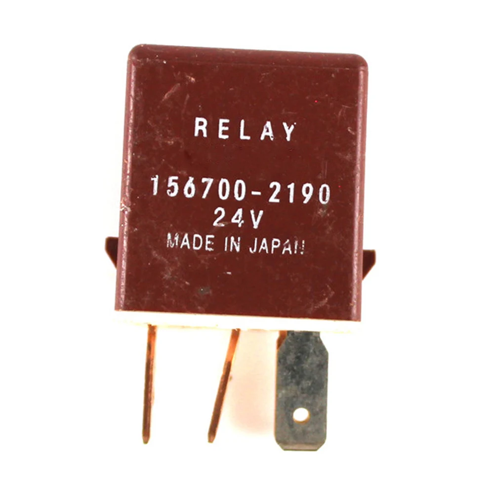 EX200-2 EX200-3 EX200-5 ZX240-3 ZAX650H ZAX600 ZAX800 ZAX870LCH-3 Relay For 156700-2190 Hitachi 4436534 24V Fit Denso Excavator