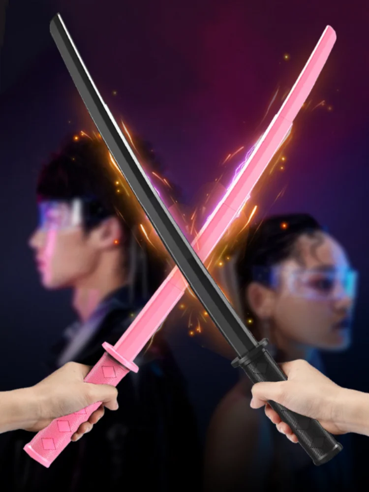 Épée rétractable à gravité Katana, sabre de samouraï de décompression, Simulation 3D Katana, épées amusantes, fournitures de Cosplay, décoration de maison