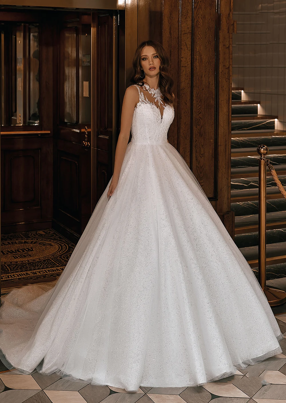 Uit de schouder vrouwen trouwjurken sexy a-lijn kant print bruidsjurken dweilen lengte banket vestidos de novias aangepast