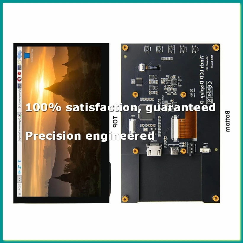 

7-дюймовый IPS LCD-модуль с разрешением 1024x600, совместимый с внутренними устройствами, с емкостной сенсорной панелью для A86Z