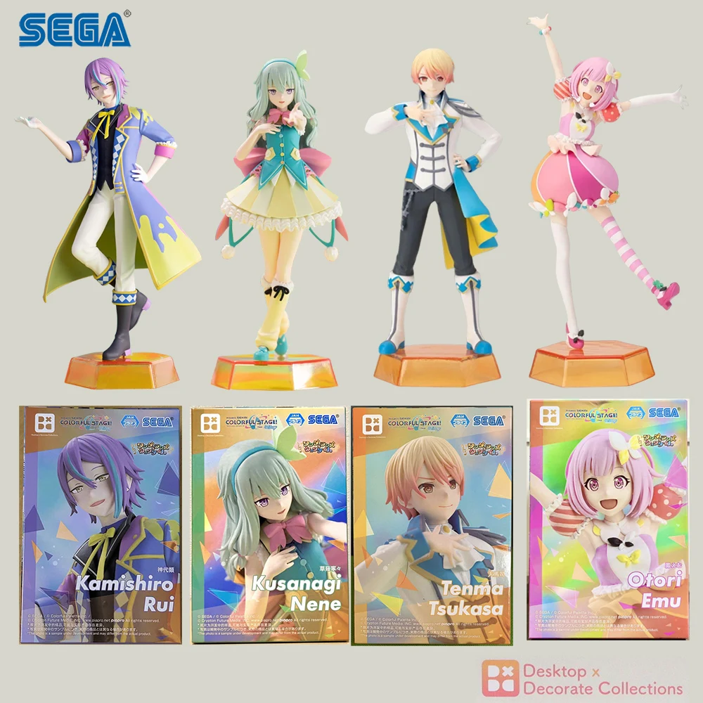 在庫あり-セガデスクトップ-x-デコレートコレクション-初音ミク-神代るい-草薙ネネ-桐生エミュ-天馬つかさ-アニメおもちゃ