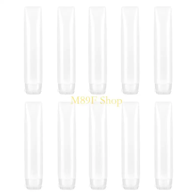 M89F Hygienic Design PE Tube Squeeze Bottle Container For Full Product Evacuation