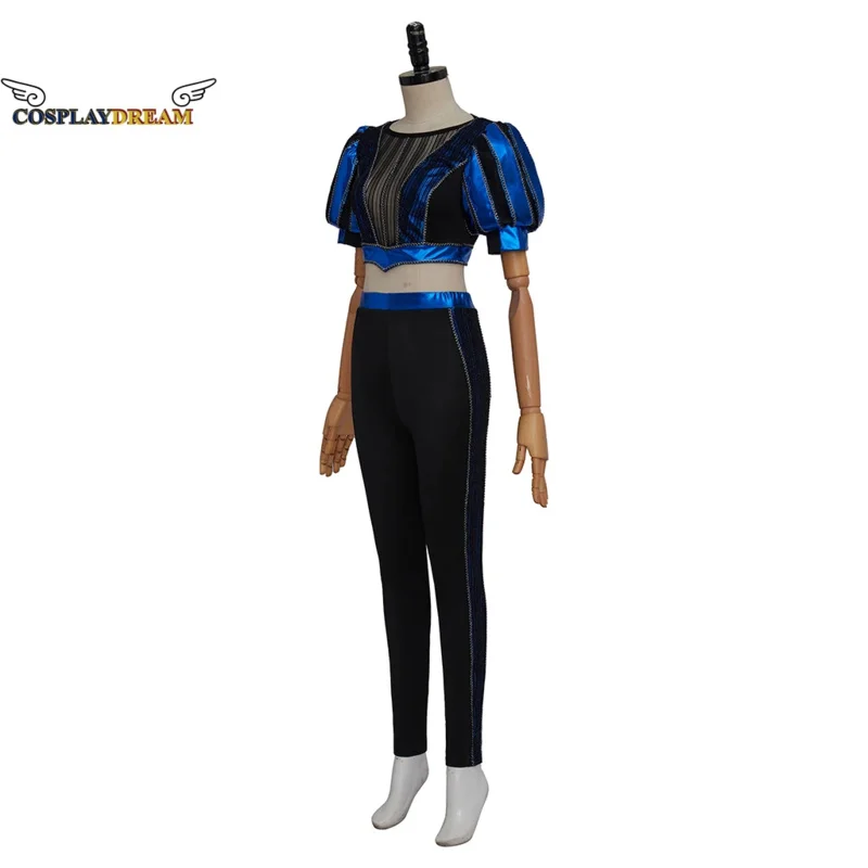 SIX the Musical Catherine Parr Cosplay Costume Short Top Pants Suit Performance Outfit Music Festival Clothes Halloween Costume