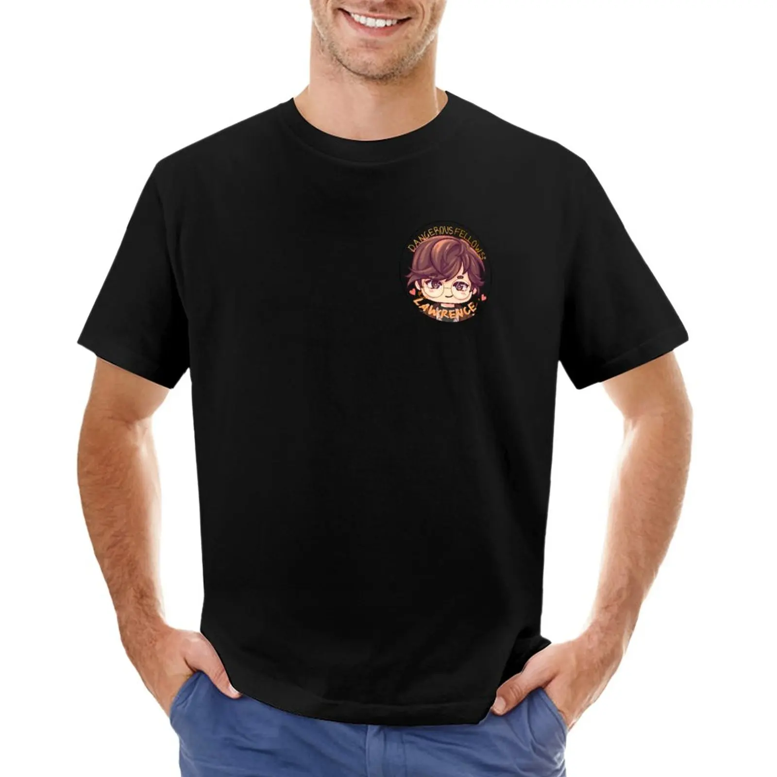 

Lawrence chibi (Dangerous Fellows) T-Shirt t shirt man plus size t shirts mens long sleeve t shirts