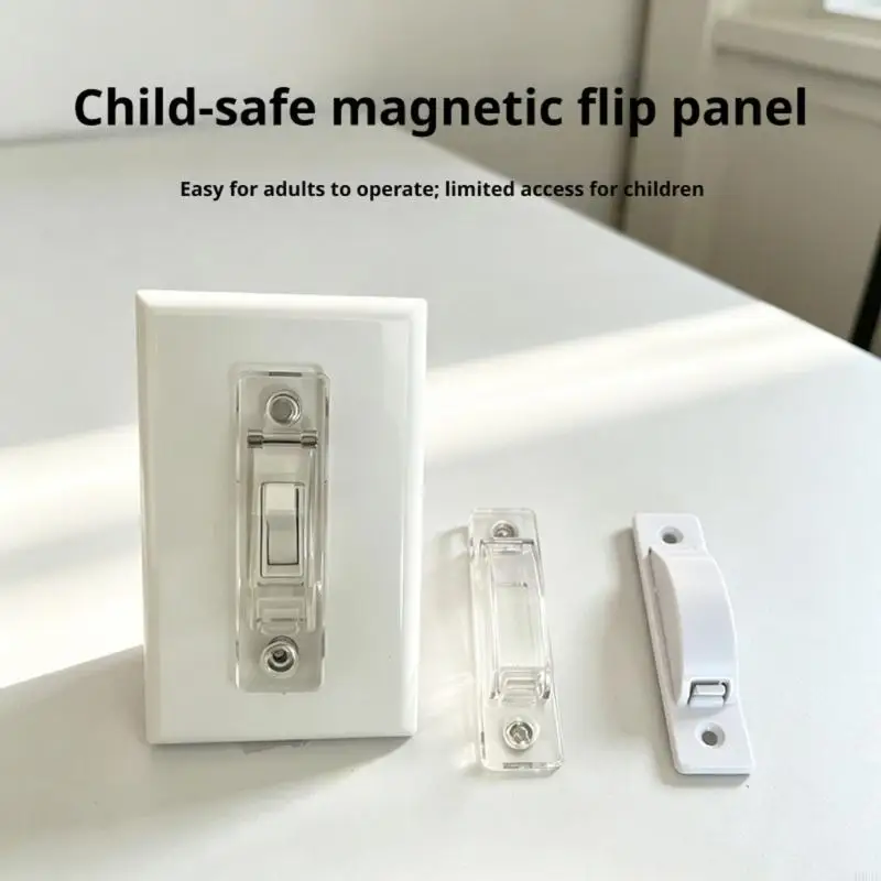 Wall Toggle Switches Cover, Hinged Cover with Visible Component, Cover for Wall Switches Areas at B03E